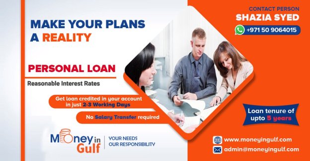 Personal Loans Provider in Dubai, UAE